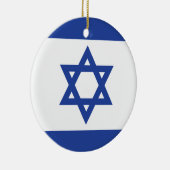 Israel Flag Ornaments セラミックオーナメント (右)