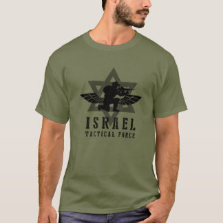 Israel IDF Army Tactical Force Star von David Tシャツ