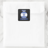 Israel Is Calling And I Must Go  スクエアシール (バッグ)