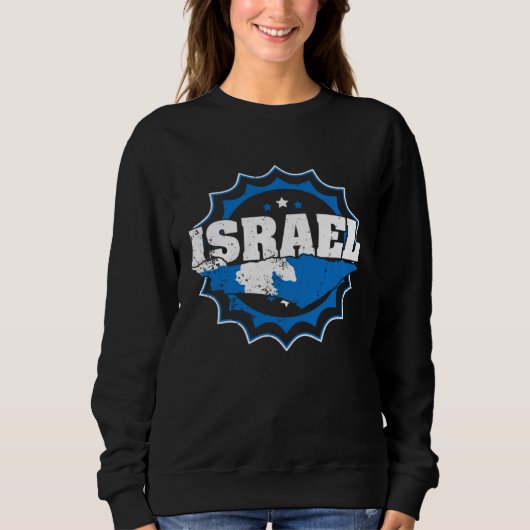 Israel Israeli Jerusalem Jews IDF  5 スウェットシャツ (正面)
