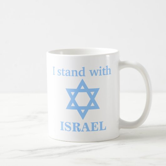 ISRAEL Light Blue Star of David マグカップ (右)