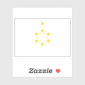 Israel national flag Theodor Herzl's Proposal シール (シート)