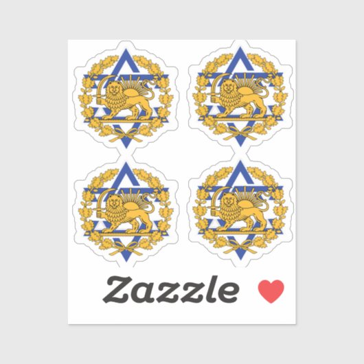 Israel Persian Lion シール (シート)