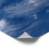 ISSからの宇宙シャトルエンデバーの見解 ポスター (角)