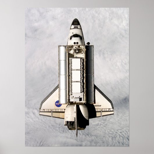 ISSからの宇宙シャトルエンデバーの見解(STS-113) ポスター (正面)