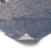 ISSからの宇宙シャトルディスカバリの見解(STS-114) ポスター (角)
