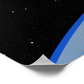 ISSまたは国際的宇宙局 ポスター (角)