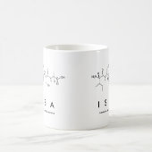 Issaペプチド名mug コーヒーマグカップ (中央)