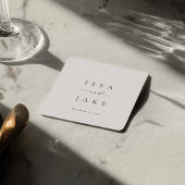 ISSA ミニマル スクエア ペーパーコースター