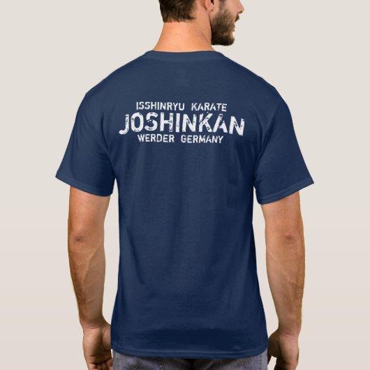 Isshinryu Karate, Joshinkan, Germany, m, bl T-Shir Tシャツ (裏面)