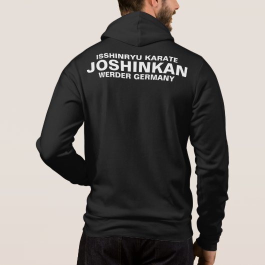 Isshinryu Karate, Joshinkan, HoodyJacke パーカ (裏面)