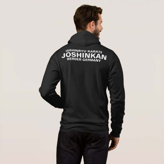 Isshinryu Karate, Joshinkan, HoodyJacke パーカ (裏面フル)