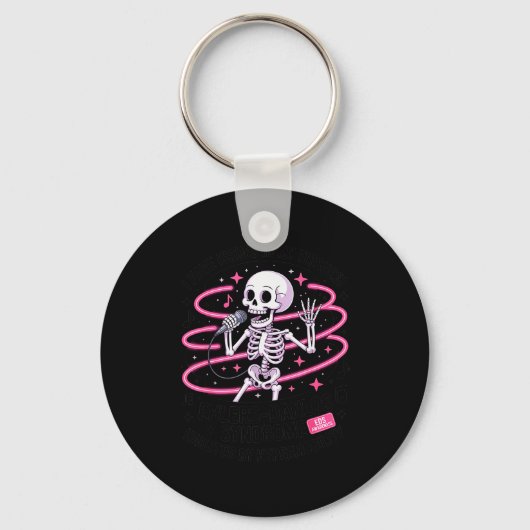 Issues In My Tissues Ehlers Danlos Syndrome Funny キーホルダー (正面)