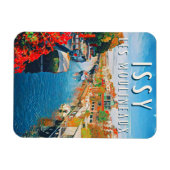 Issy les Mouleauxフォトヴィンテージ マグネット (横)