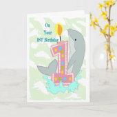 Ist誕生日 カード (黄色い花)