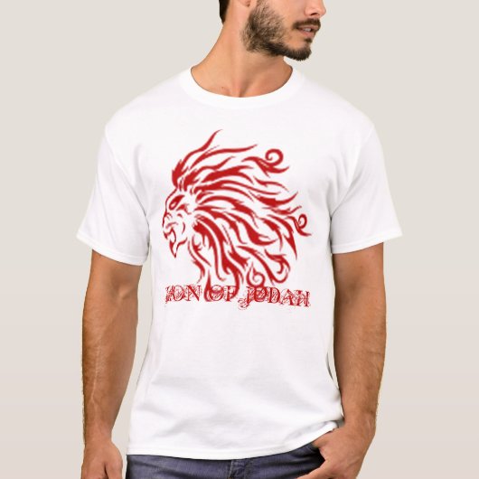 ist1_5169006_lionのJUDAHのライオン Tシャツ (正面)