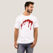 ist2_407872-blood-splatter、ASAMS Tシャツ (正面フル)