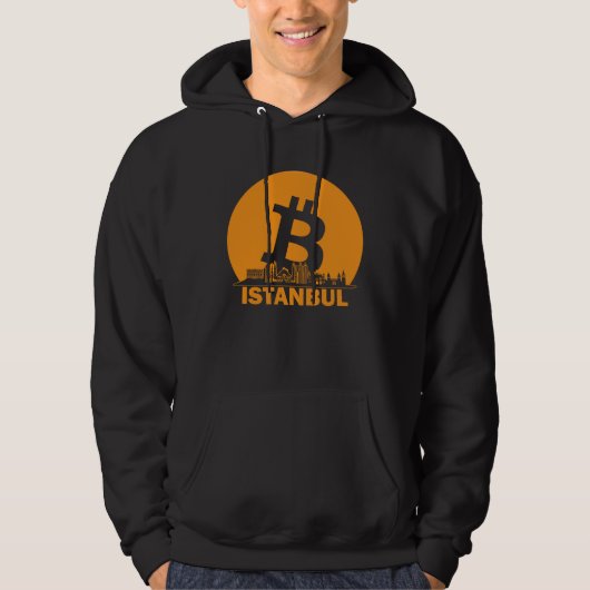 Istanbul Bitcoin Maximalist  Bitcoin Istanbul Skyl パーカ (正面)