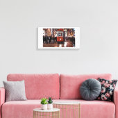 Istanbul Christmas retro キャンバスプリント (インサイチュ (リビング))