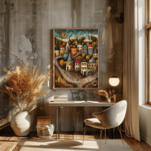 Istanbul: The City of Two Continents - Whimsical 