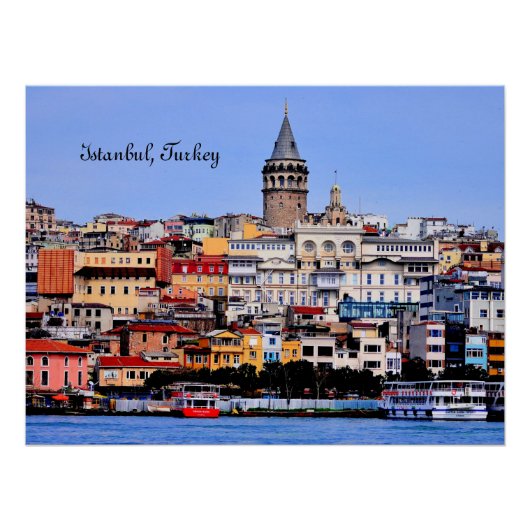 Istanbul, Turkey ポスター (正面)