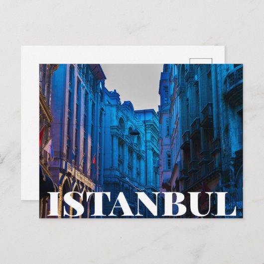 istanbul, Turkey ポストカード (正面/裏面)
