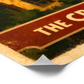 Istanbul Türkiye - Vintage Travel Poster ポスター (角)