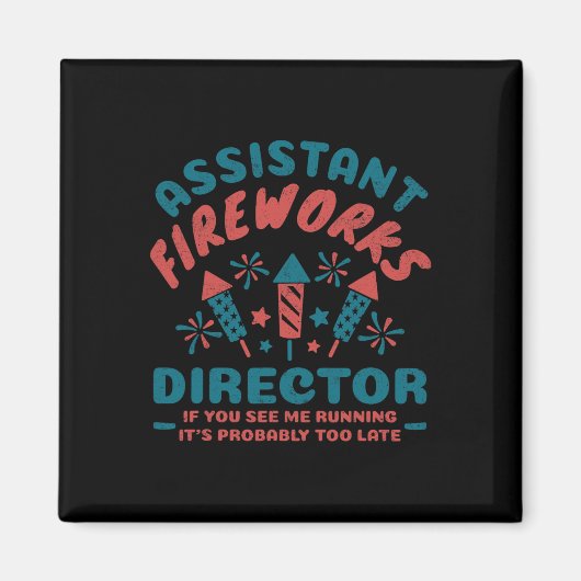 Istant Fireworks監督男性へ女子おもしろい4日 マグネット (正面)