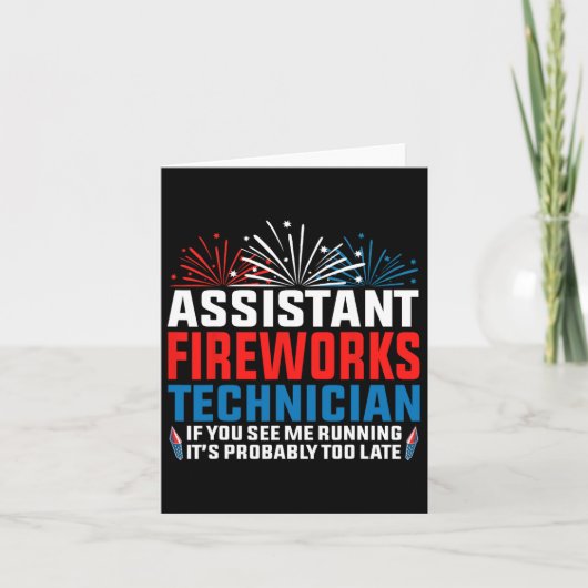 Istant Fireworks もし Technicianがおもしろい4日目 カード (正面)