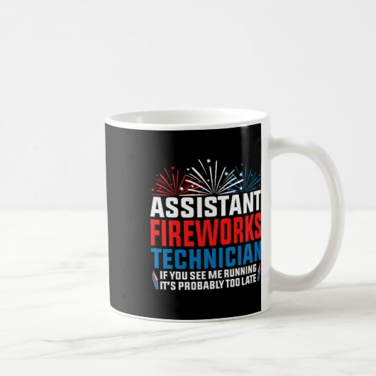 Istant Fireworks もし Technicianがおもしろい4日目 コーヒーマグカップ (右)