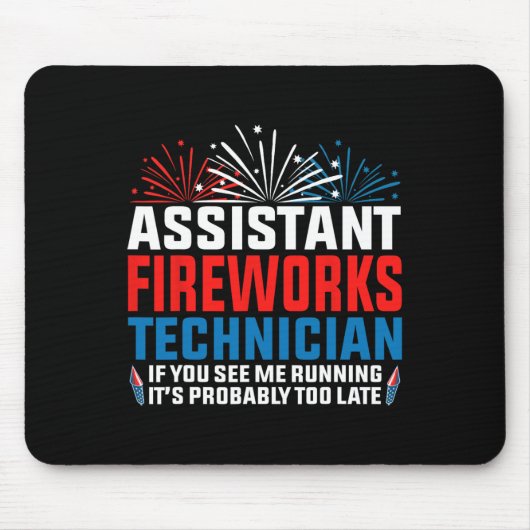 Istant Fireworks もし Technicianがおもしろい4日目 マウスパッド (正面)