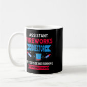 Istant Fireworks Director走 I You走 7月4日 コーヒーマグカップ (左)