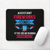 Istant Fireworks Director走 I You走 7月4日 マウスパッド (マウス)