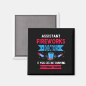 Istant Fireworks Director走 I You走 7月4日 マグネット (正面/裏面)