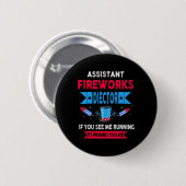 Istant Fireworks Director走 I You走 7月4日 缶バッジ (正面&裏面)