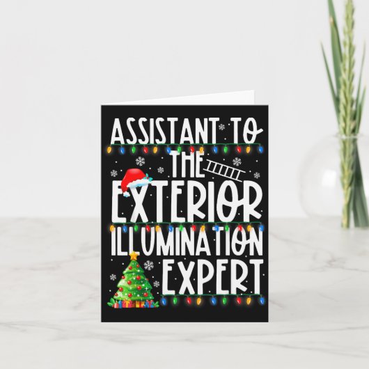 Istant To Exterior Illumination Expert Christmas L カード (正面)