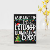 Istant To Exterior Illumination Expert Christmas L カード (黄色い花)