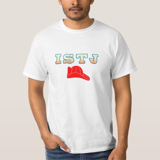 ISTJ消防士 Tシャツ (正面)