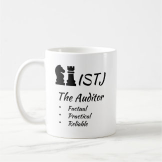 ISTJ MBTIマイヤーズ – ブリッグス型インジケータパーソナリティ コーヒーマグカップ