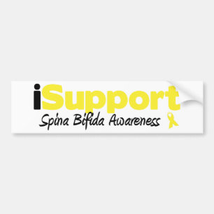 iSupportの二分脊椎 バンパーステッカー