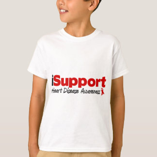 iSupportハート病 Tシャツ