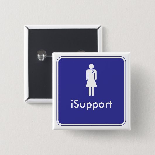 iSupport 缶バッジ (正面&裏面)