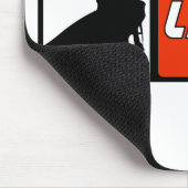 iSurfの赤 マウスパッド (コーナー)