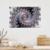 Isvivel – フラクタルポスター ポスター (キッチン)