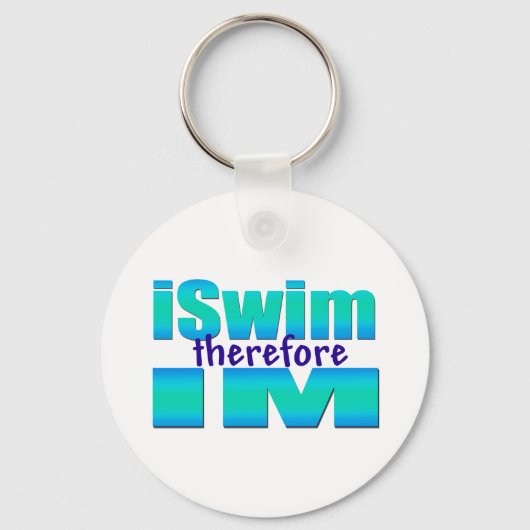 iSwimしたがってIMキーチェーン キーホルダー (正面)