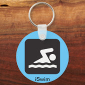 iSwim キーホルダー (正面)