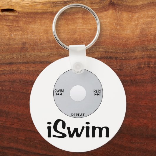 iSwim キーホルダー (正面)