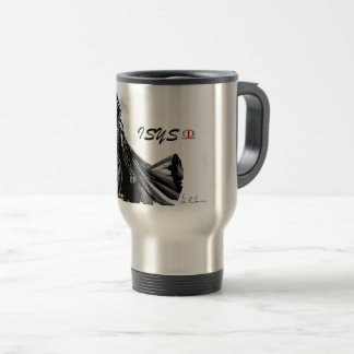 ISYS OMEGA YEAR 4000 "スチール"バージョン トラベルマグ