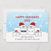 Itおもしろいト転がイレ紙ファミリー4 シーズンカード (正面)