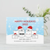 Itおもしろいト転がイレ紙ファミリー4 シーズンカード (スタンド正面)